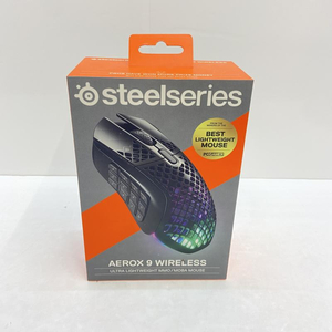 【中古】ゲーミングマウス Aerox 9 Wireless 62618J [光学式 /有線/無線(ワイヤレス) /18ボタン /Bluetooth・USB][240092269005]