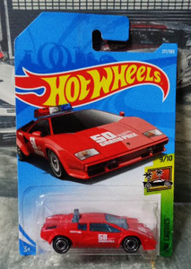 HotWheels Lamborghini Countach Pace Car　 ホットウィール ランボルギーニ カウンタック ペースカー　カード傷み 　///(91)