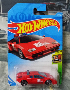 HotWheels Lamborghini Countach Pace Car　 ホットウィール ランボルギーニ カウンタック ペースカー　カード傷み 　///(91)