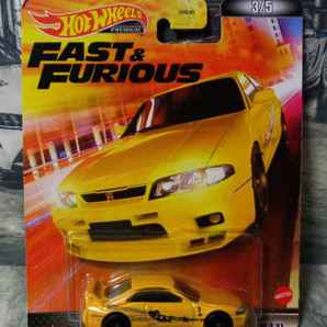 HotWheels Fast ＆ Furious Nissan Skyline GT-R〔BCNR33〕ホットウィール ワイルドスピード ニッサン スカイライン GT-R ///amの画像1