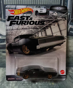 HotWheels FAST & FURIOUS '68 DODGE CHARGER　ホットウィール ワイルドスピード 1968 ダッジチャージャー プレミアム　　　///(T69S8)