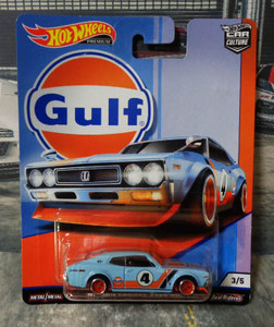 HotWheels Car Culture NISSAN LAUREL 2000 SGX Gulf　ホットウィール カーカルチャー ニッサン ローレル SGX ガルフカラー　　///(046)