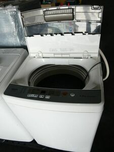 手渡し可 群馬県館林市⑥28　2020年製　アクア 洗濯機　4.5K 中古　通電確認 AQW-S45H（W）　