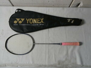 .K⑤10 YONEX Yonex bato Minton racket Ti6 titanium secondhand goods 