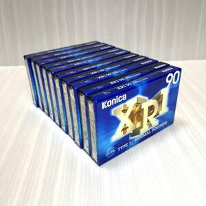 【未開封/まとめ売り10本】KONICA XR1 90 10本 コニカ カセットテープ