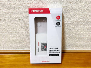 【新品】RANVOO　iPhone X 用 保護ケース バンパー 指紋防止加工 Qi充電対応