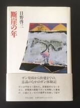 断崖の年　日野啓三　中央公論社　1992年　初版　カバ　帯　_画像1