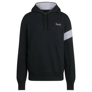 新品 Rapha Men's Trail Hoodie Sサイズ ブラック/ライトグレー ラファ メンズ トレイル フーディー パーカー オーガニックコットン製