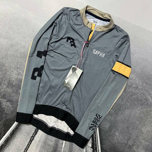 新品 Rapha 特別限定版 Women's Pro Team Long Sleeve Training Jersey XSサイズ グレー ラファ ウィメンズ プロチーム LS ジャージ