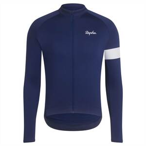 新品 Rapha Men’s Core Long Sleeve Jersey Lサイズ ネイビー ラファ メンズ コア ロングスリーブ ジャージ 長袖