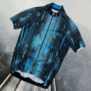 ASSOS Men*s Mille GT Jersey C2 Drop Head S size Cyber blue asos men's Mille GT jersey C2 Drop head short sleeves 