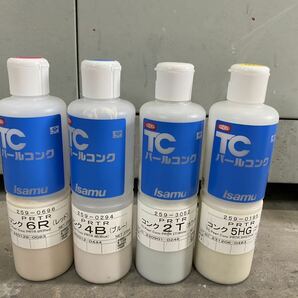 新品イサム塗料  370ml TCパールコンク 2T 5HG 6R 4B 4本セット アクロベース 鈑金塗装 板金塗装の画像1