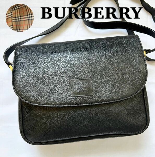 ■入手困難■激レア　Burberrys ショルダーバッグ　ブラック　ノバチェック