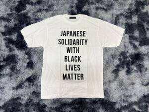 【1スタ】新品未使用 Size 2XL HUMAN MADE BLACK LIVES MATTER チャリティーコラボTシャツ 半袖Tシャツ