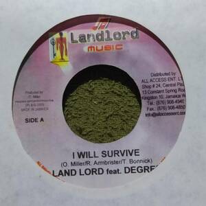 Roots Mid Track I Will Survive Land Lord feat.Degree from Landlord Music