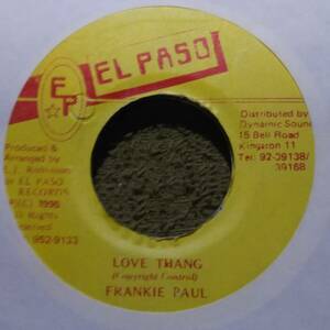 I've Got The Handle Riddim Single 2枚Set from El Paso Frankie Paul Richie Stephens