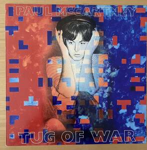 美盤/ドイツ初盤　ポールマッカートニー　“TUG OF WAR “LP BEATLES オリジナル　レコード