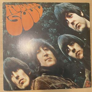  India vacuum tube cut *RUBBER SOUL* stereo LP BEATLES original / Beatles record 