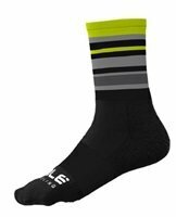 aleare-STRIPES SOCKS socks socks black full o yellow L size 22SS528345609
