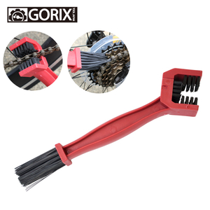 Gorix Gorix Bicycle Wash Brush Chain Crash и длинная мощность щетки чистка YG-443