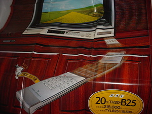  National 20 type tv-set .TH20-B25. absolute size large catalog 