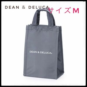 DEAN & DELUCA ディーン＆デルーカ　クーラーバッグ　保冷バッグ　Mサイズ　グレー