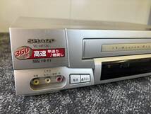 A41 1000円スタート SHARP シャープ VHS ビデオデッキ VC-HF730_画像3