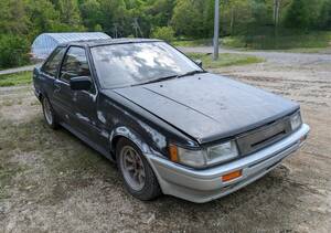 北海道 AE86 1984Corolla Levin 2D 86 前期 書類有り ジャンク Sprinter Trueno