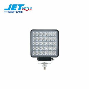 ジェットイノウエ LEDワークランプ 角型 30W 4.5インチ WL-36 12V/24V 共用 1個入り