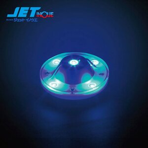 ジェットイノウエ LED ハイパワーバスマーカーランプユニット ブルー DC12V/24V共用 口金BA15S 青 1個入