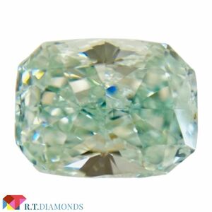 FANCY BLUISH GREEN 1.218ct X/RT2702/CGL