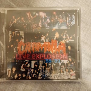 [国内盤CD] CARMILLA/CARMILLA LIVE EXPLOSION 89-89