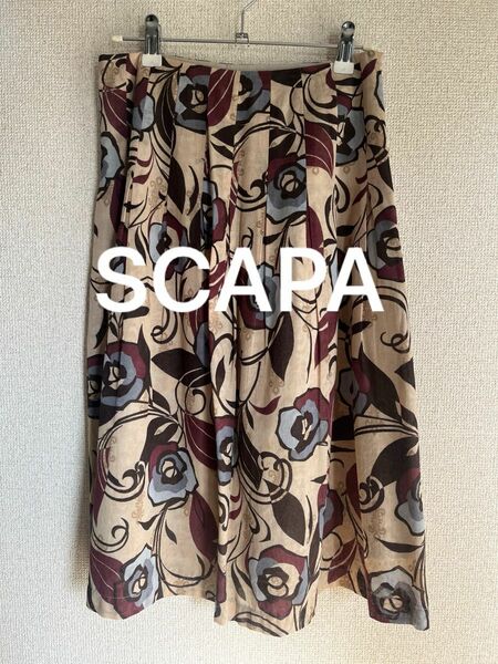【SCAPA】スキャパ　スカート　Mサイズ