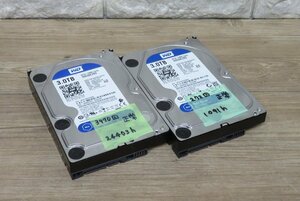 ★≪中古品≫WD HDD 3.5 3T WD30EZRZ 2台セット[t24060306]