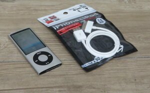 ★≪中古品≫iPod Nano 16G シルバー MC060J[t24050910]