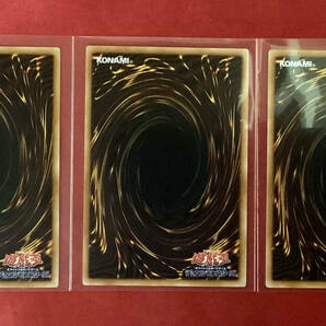 遊戯王 黒き魔術師 ブラック・マジシャン (INFO-JP006) クォーターセンチュリーシークレットレア 3枚セット 25thシクの画像5