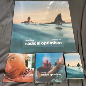 DUA LIPA radical optimism CD アナログ　カセット　サイン　4点セット　未使用　デュアリパ　レコード