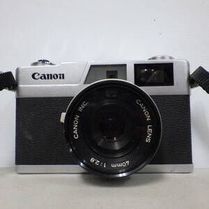 39A　ジャンク品　Canon キャノン Canonet 28 キャノネット28 40mm F2.8 フィルムカメラ