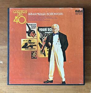 [ open reel tape ]GREATEST HITS OF THE '40s / BOSTON POPS ORCHESTRA ARTHUR FIEDLER, CONDUCTOR