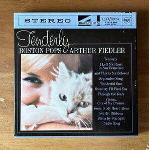 【オープンリールテープ】TENDERLY / Boston Pops Orchestra, Arthur Fiedier, Conductor