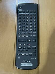 SONY MD deck remote control RM-DR1J