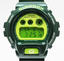 KM-4322《G-SHOCK》CASIO/カシオ★DW-6900CC-3JF★Crazy Colors Green/クレイジーカラーズ グリーン/緑★G-ショック/ジーショック★_画像1