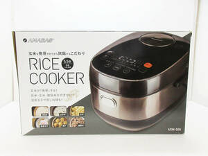 KM-4407《炊飯器》ANABAS/アナバス★RICE COOKER/ライスクッカー★炊飯ジャー キッチン家電 調理機器★炊飯容量1.0L★保管 未使用★