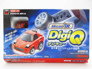 GN-2724《赤外線コントロールチョロQ》デジキュー DigiQ DQS-16★TOYOTA MR-S★TAKARA/タカラ★トイラジコン★保管 未使用 未開封★