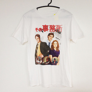 SY-014【Tシャツ】THE OFFICE/ジ オフィス★US版★SIZE:S★ホワイト系★海外ドラマ★映画 ドラマT★USA アメリカ古着★ビンテージ★