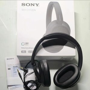 美品/SONY ワイヤレスヘッドホン WH-CH720N