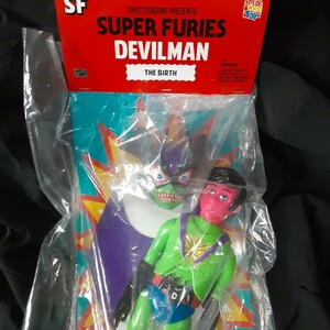  Devilman sofvi meti com toy shell ta- Bank shelterbank ultra rare medicom toy shelter bank figure Nagai Gou 