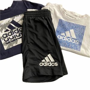 美品adidas 半袖Tシャツ　ハーフパンツ