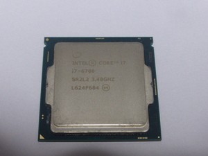 INTEL CPU Core i7 6700 4コア8スレッド 3.40GHZ SR2L2 CPUのみ 起動確認済です