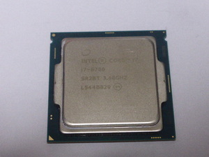 INTEL CPU Core i7 6700 4コア8スレッド 3.40GHZ SR2BT CPUのみ 起動確認済です